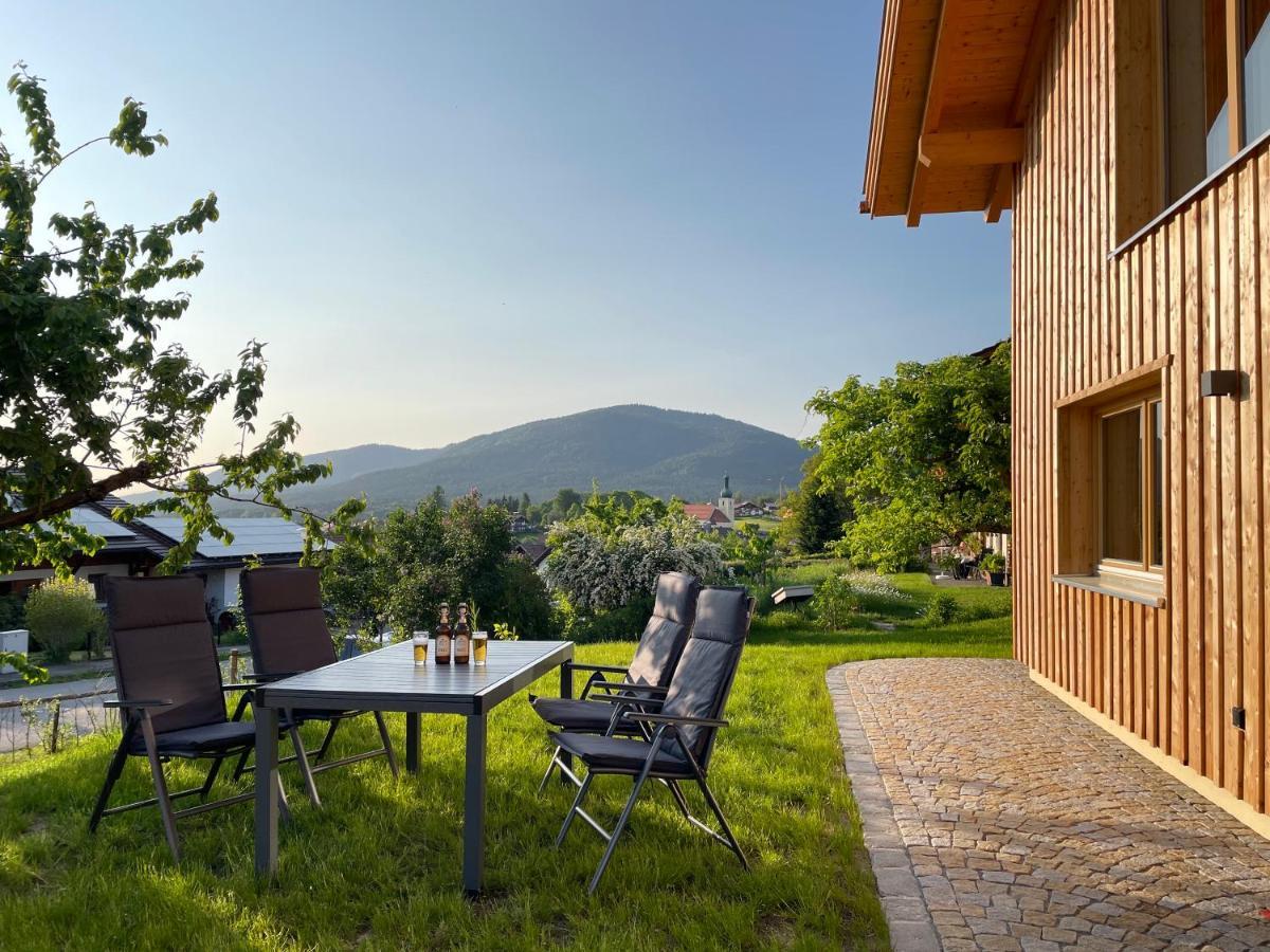 Bayerwald Chalet Kaitersberg Mit Sauna, Sonnenterrasse Und Garten Arnbruck Bagian luar foto